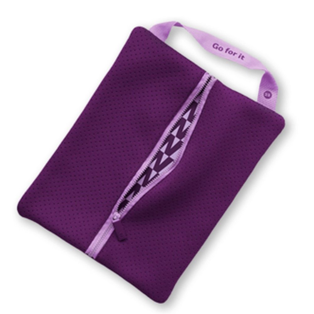 5/$25 | Weight Watchers Plum Purple Gym Shoe Bag